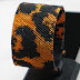 Leopard Peyote Stitch Bracelet