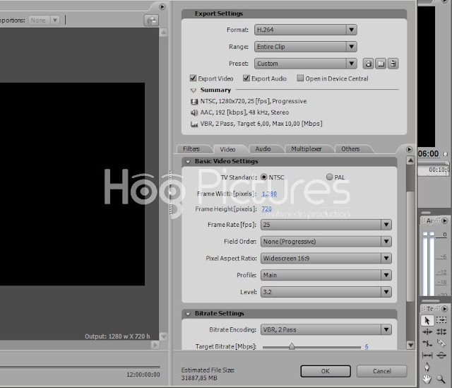 Export Video di Adobe Premiere Pro CS3 dengan Adobe Media Encoder 3 - Hog Pictures Tutorial