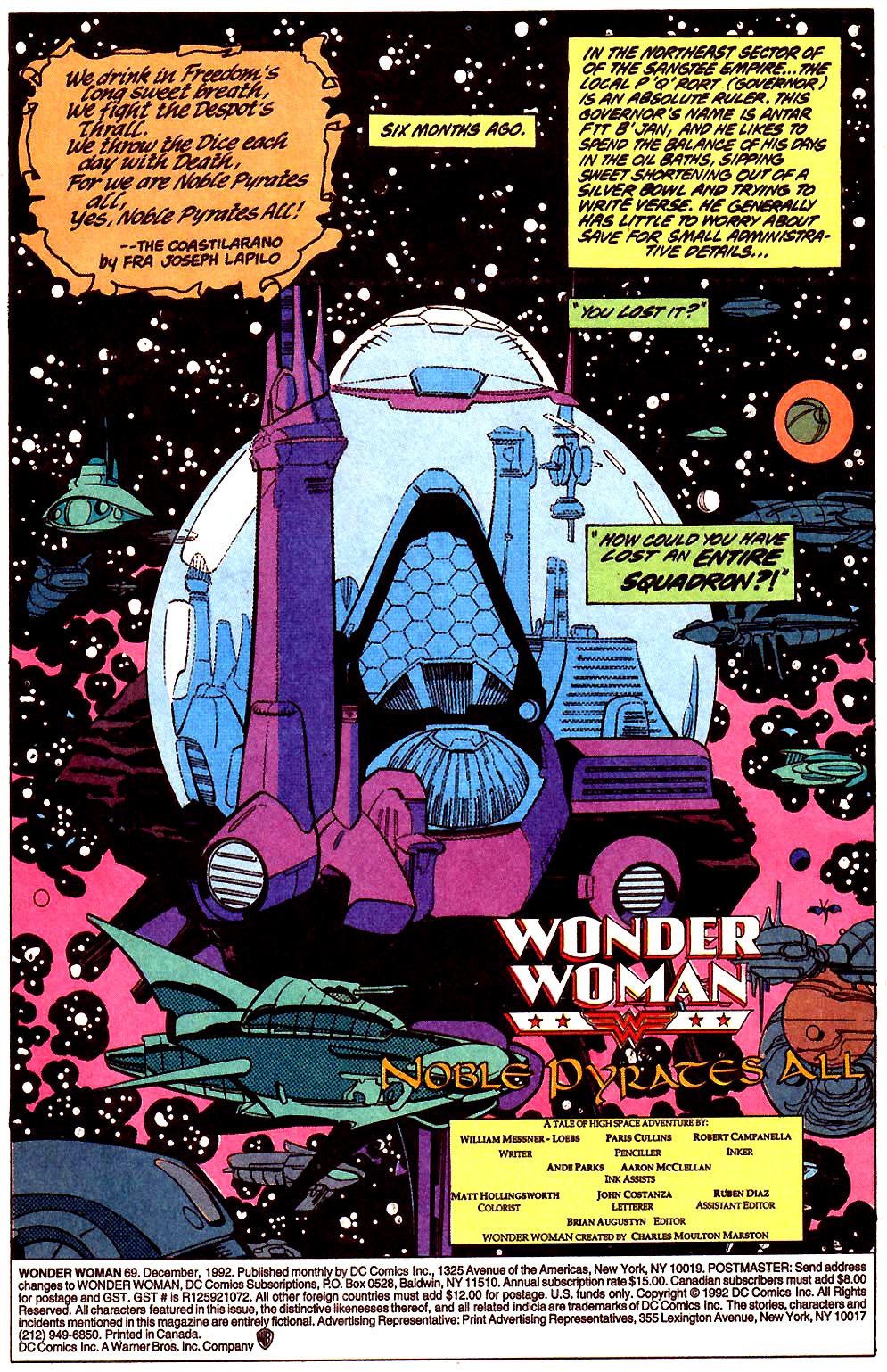 Wonder Woman (1987) 69 Page 1