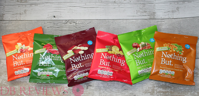 Nothing But range of freeze-dried fruit and vegetable snacks