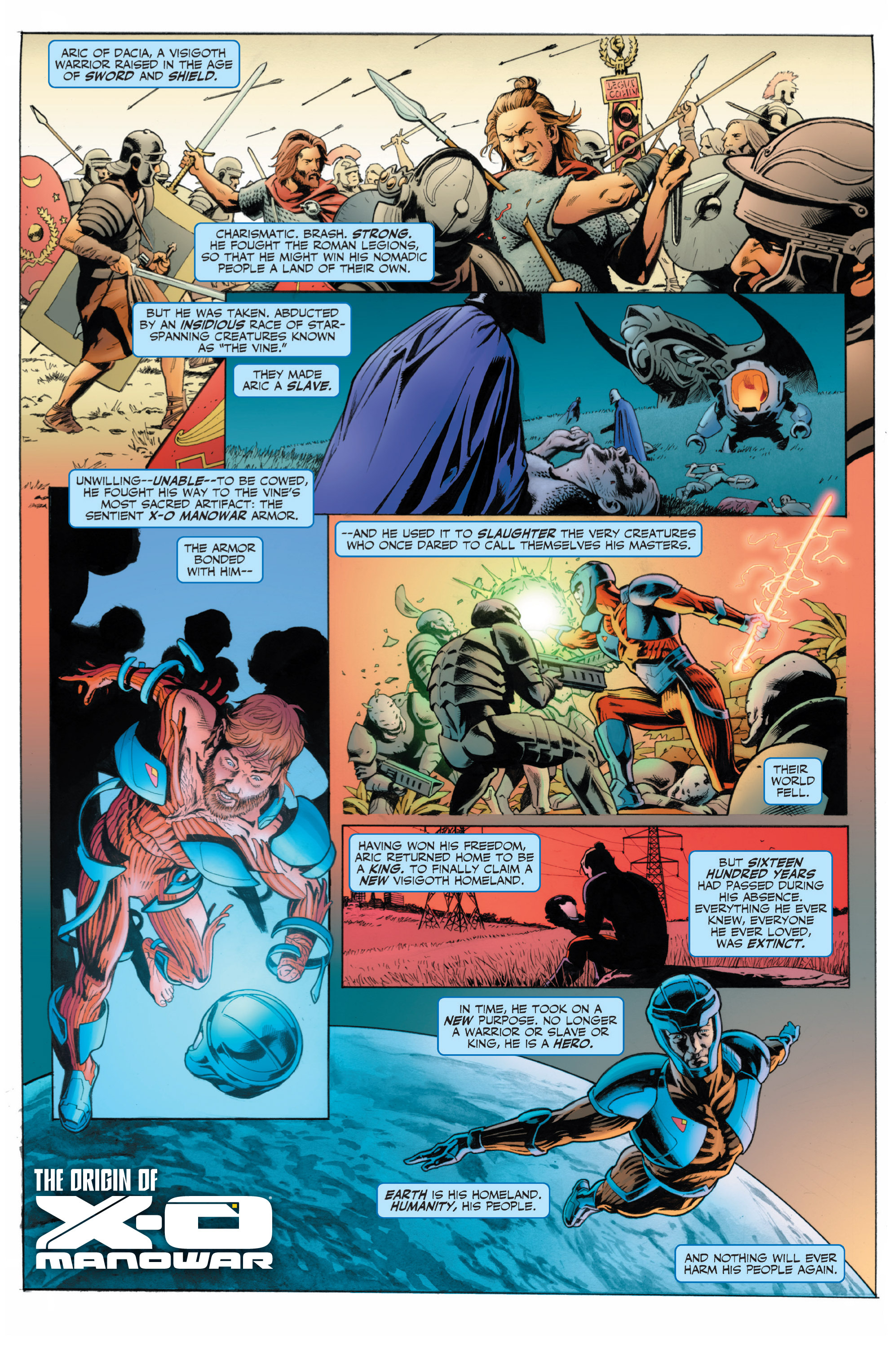 Read online X-O Manowar (2012) comic -  Issue # _TPB 6 - 6