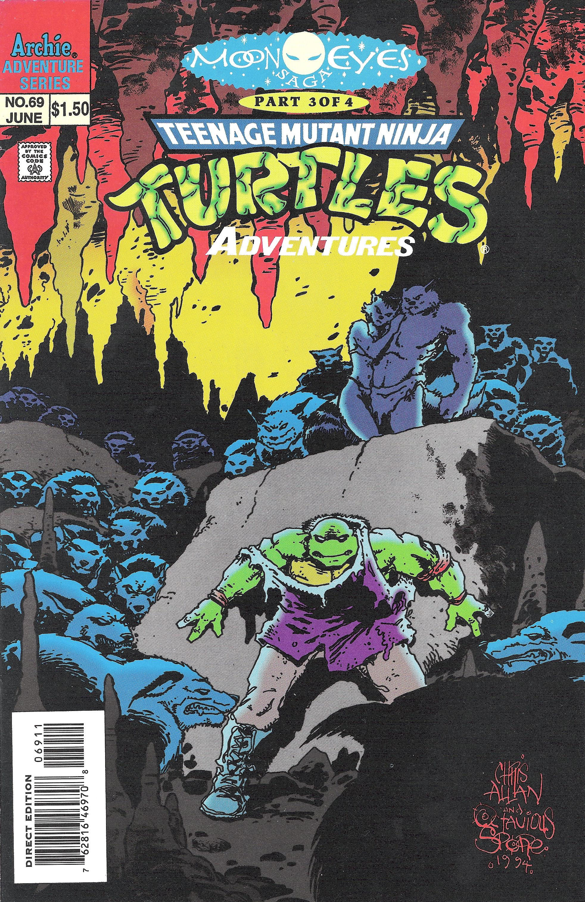 Read online Teenage Mutant Ninja Turtles Adventures (1989) comic -  Issue #69 - 1