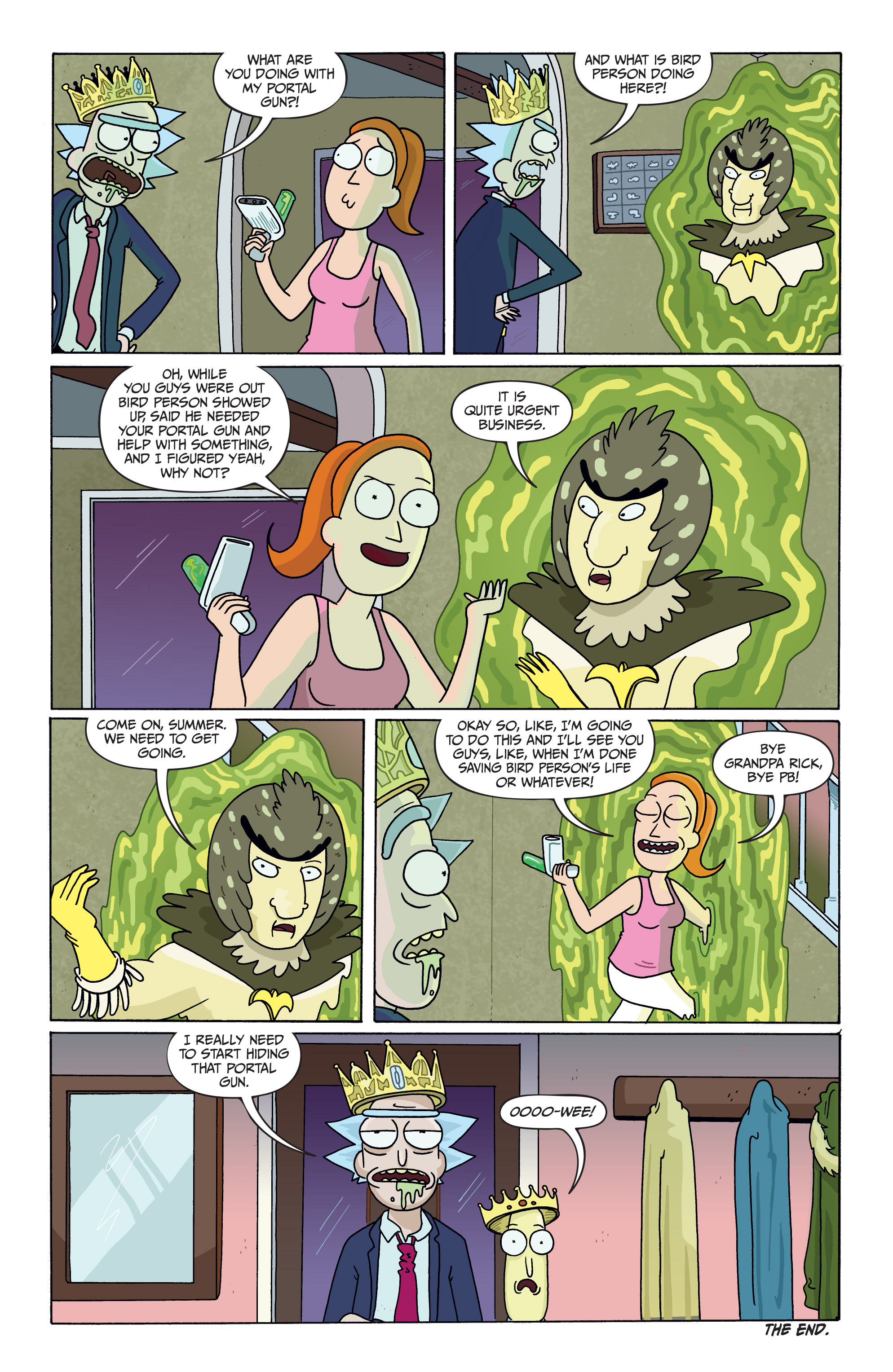 Read online Rick and Morty: Lil' Poopy Superstar comic -  Issue #5 - 23