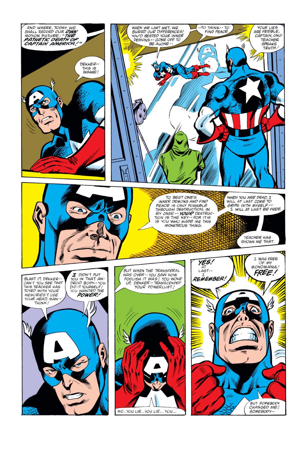 Captain America (1968) Issue #262 #177 - English 20