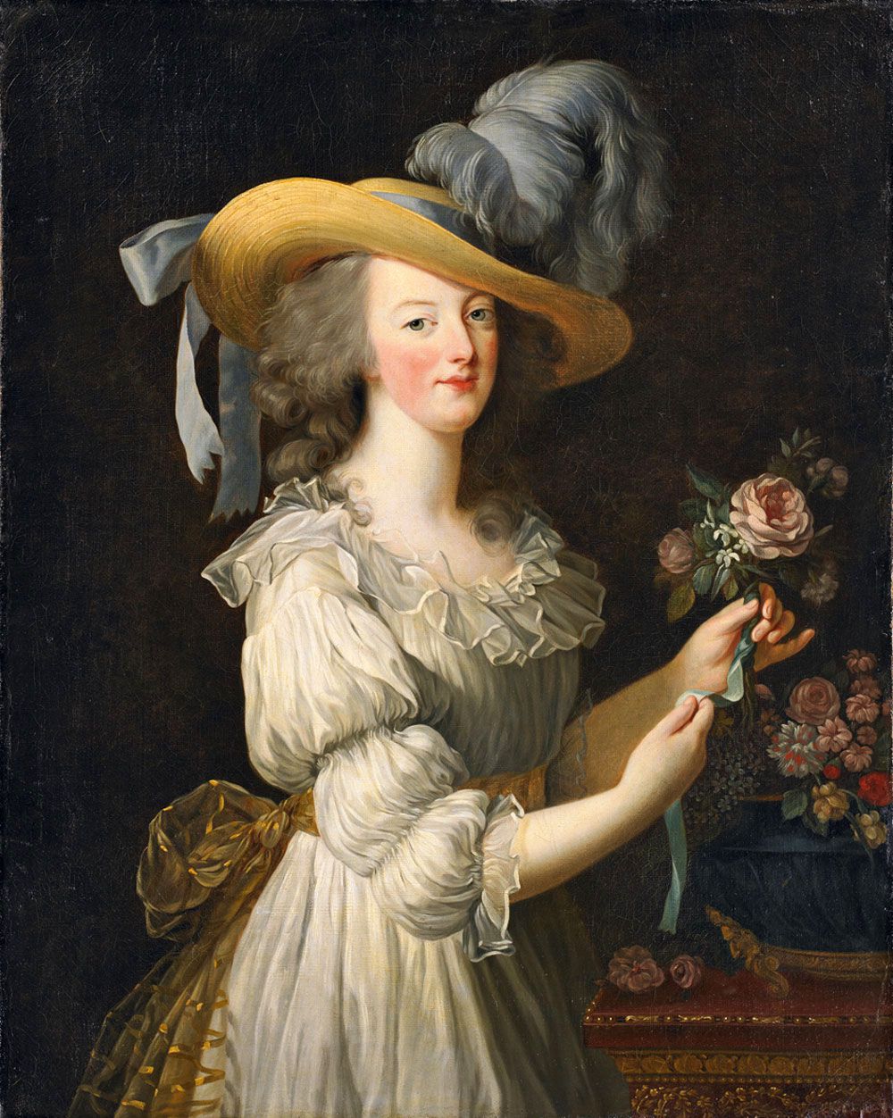 le reine marie LA CHEMISE Á LA REINE UN VESTIDO ESCANDALOSO