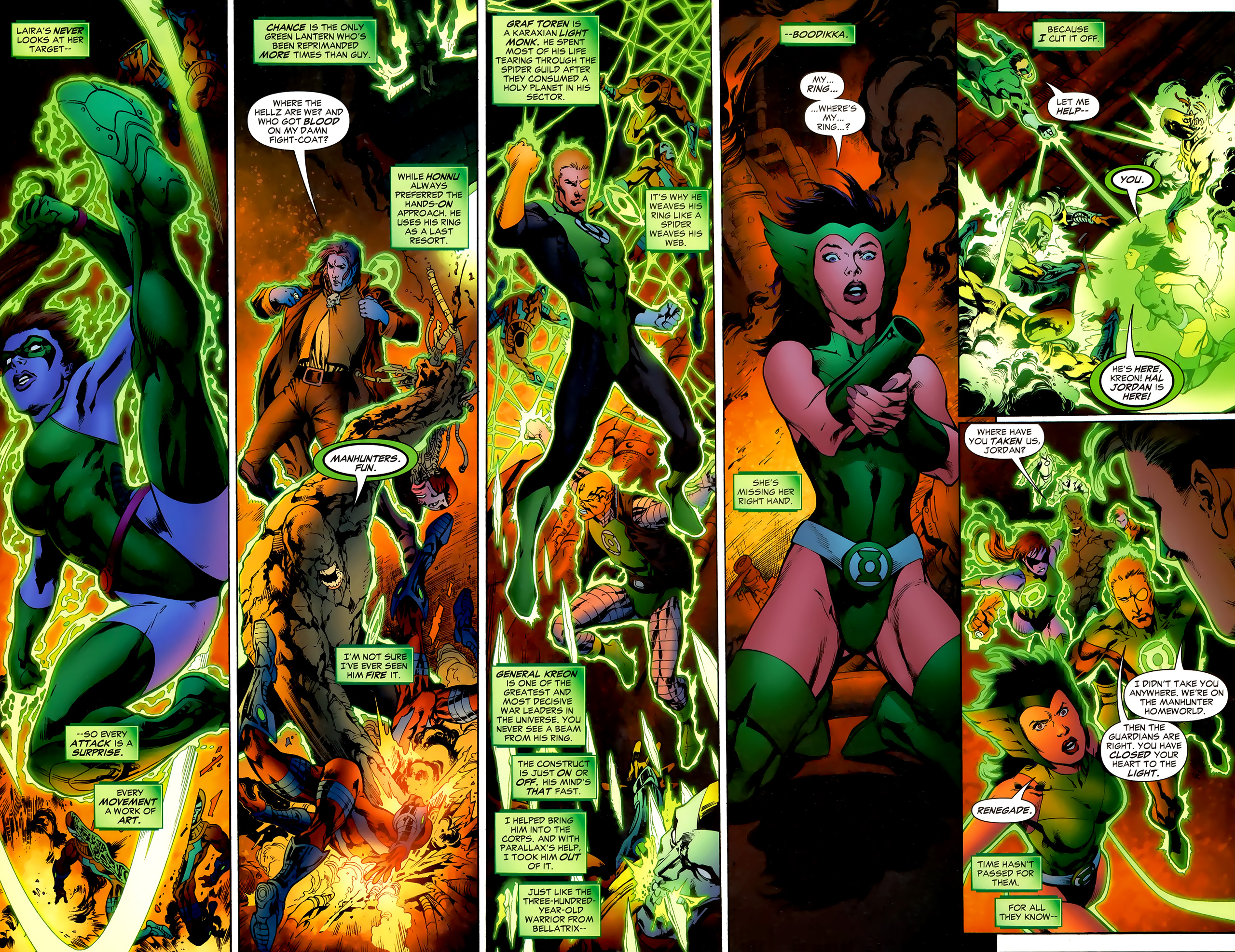 Read online Green Lantern (2005) comic -  Issue #12 - 15
