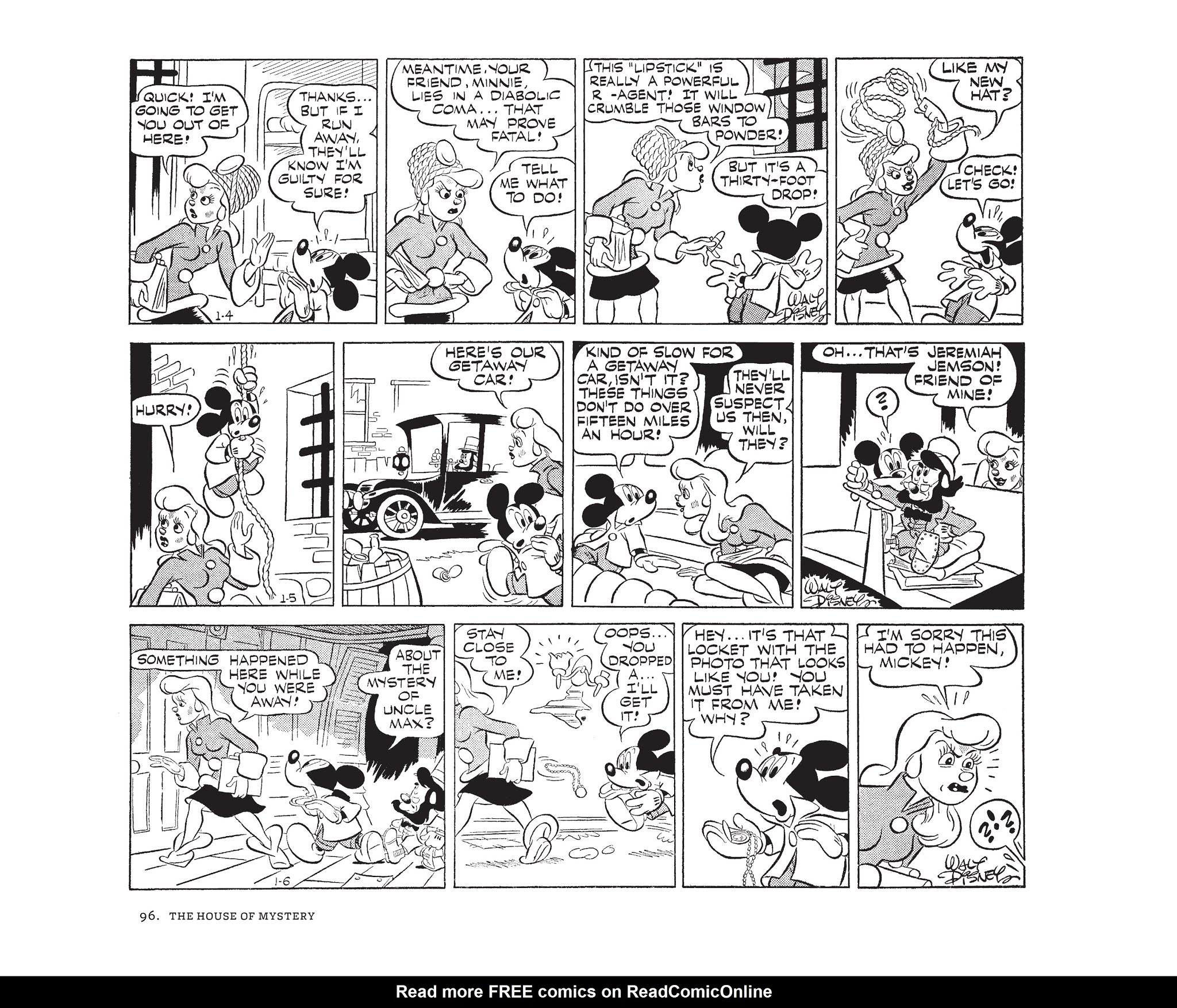 Read online Walt Disney's Mickey Mouse by Floyd Gottfredson comic -  Issue # TPB 8 (Part 1) - 96