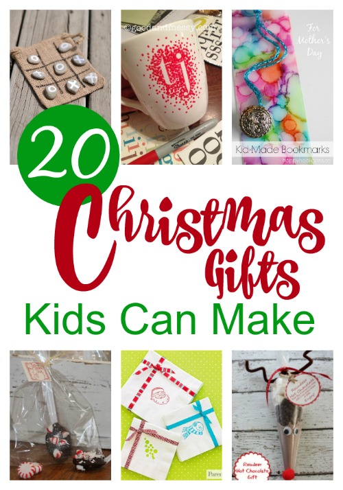 The Unlikely Homeschool: 20 Christmas Gifts Kids Can Make