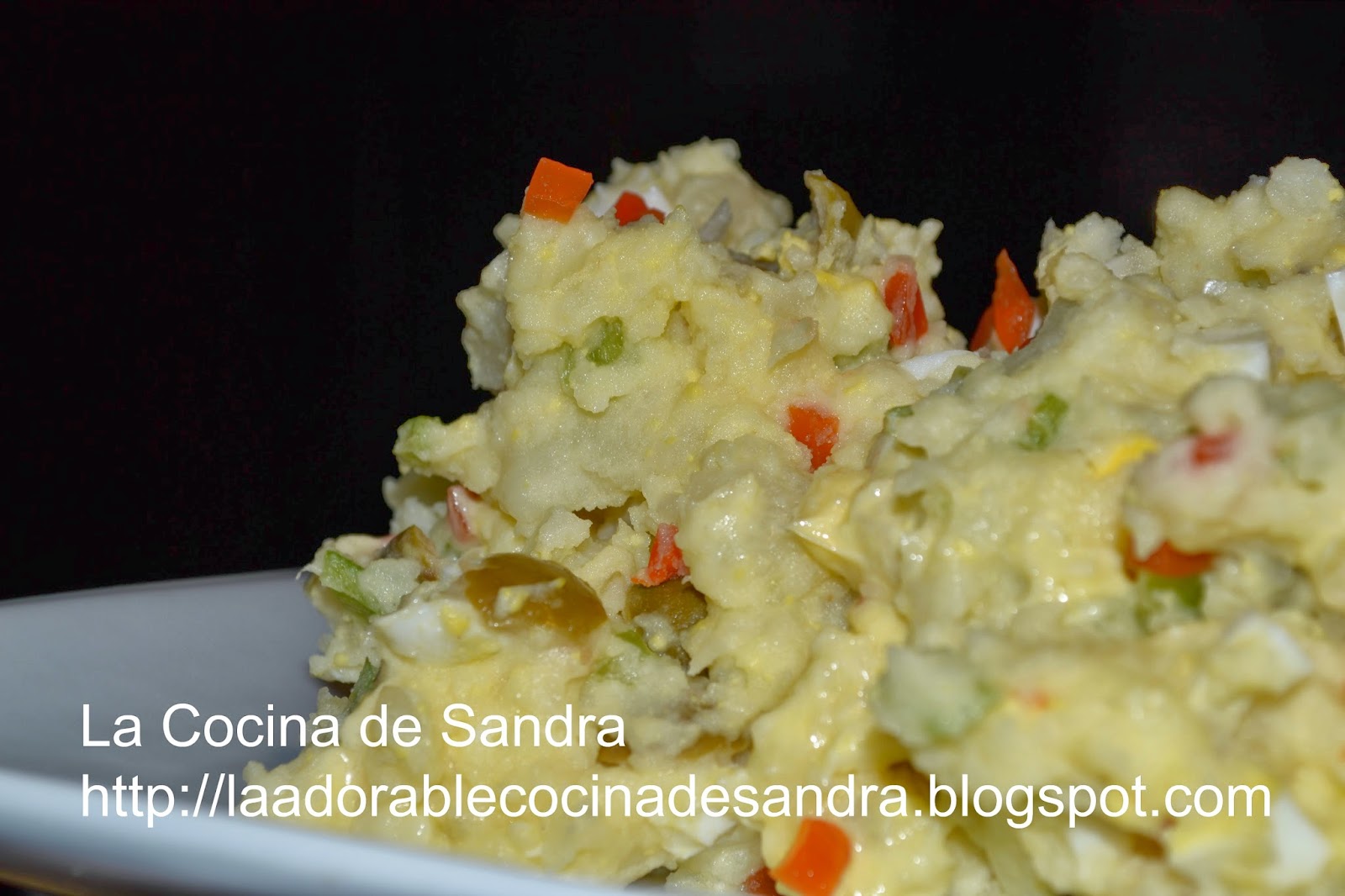 La Cocina de Sandra: ENSALADA DE PAPA