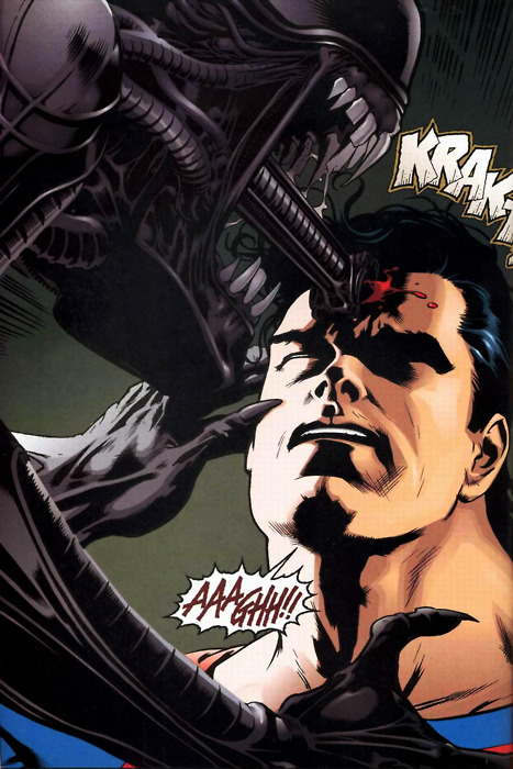 Superman vs. Aliens by Dan Jurgens Superman vs. Aliens by Dan Jurgens