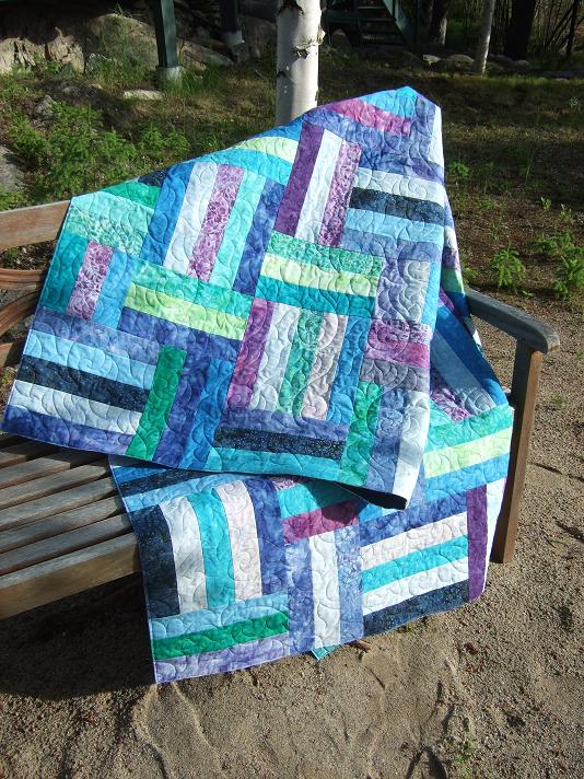 Tamarack Shack Popsicle Sticks Quilt