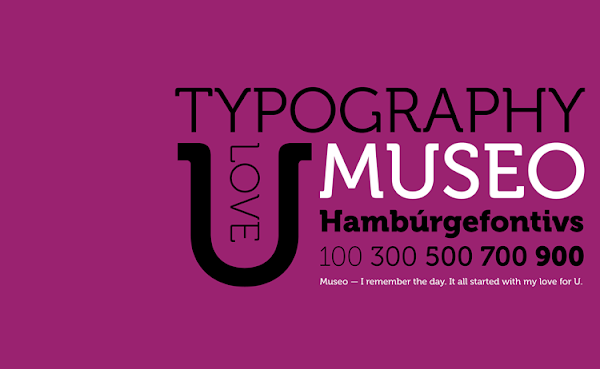 Museo @font-face for Website