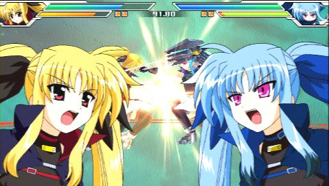 Game PSP Mahou Shoujo Lyrical Nanoha A's Portable - The Gears Of Destiny