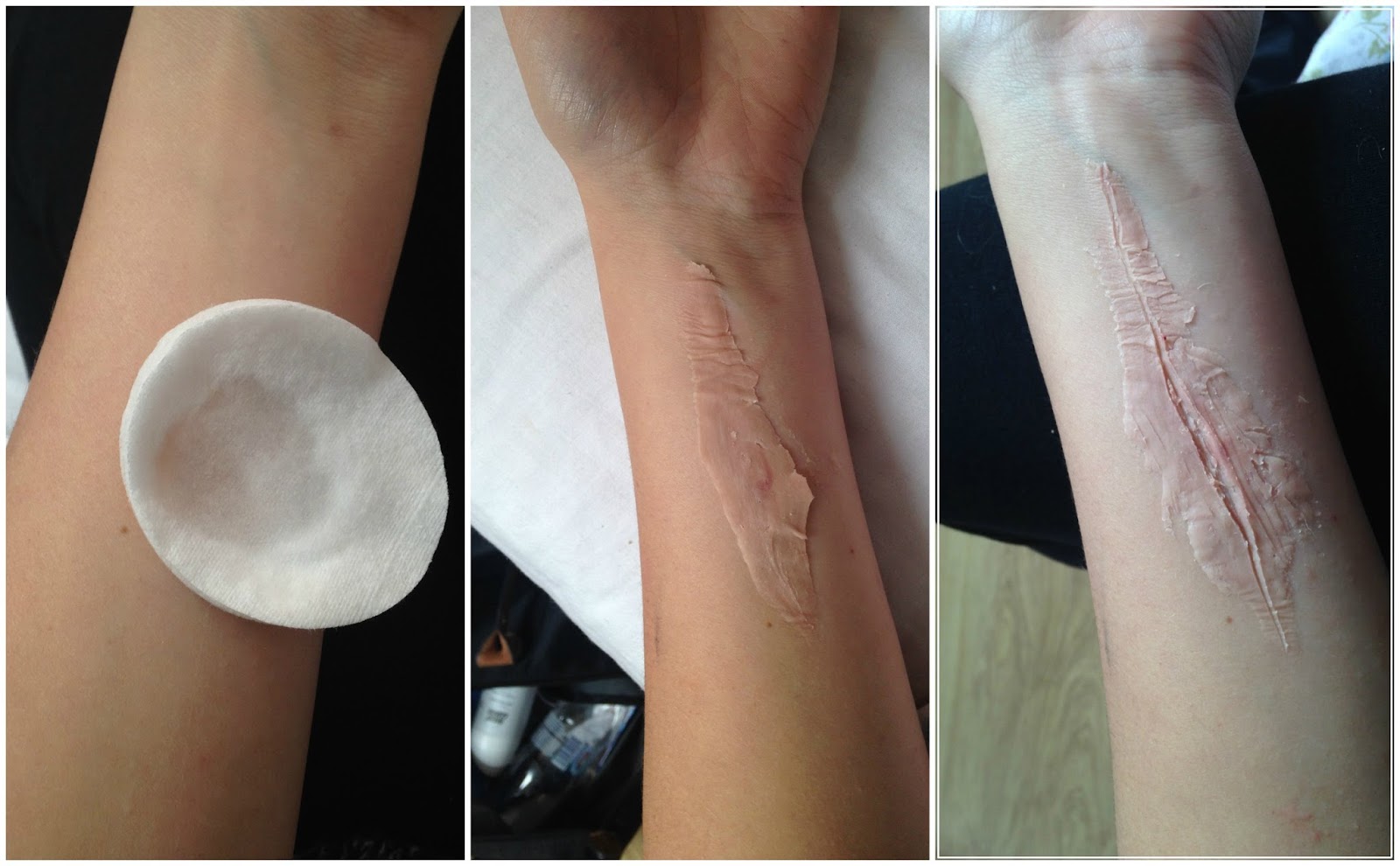 A2 Media Studies Invicta Grammar School Fake wound tutorial