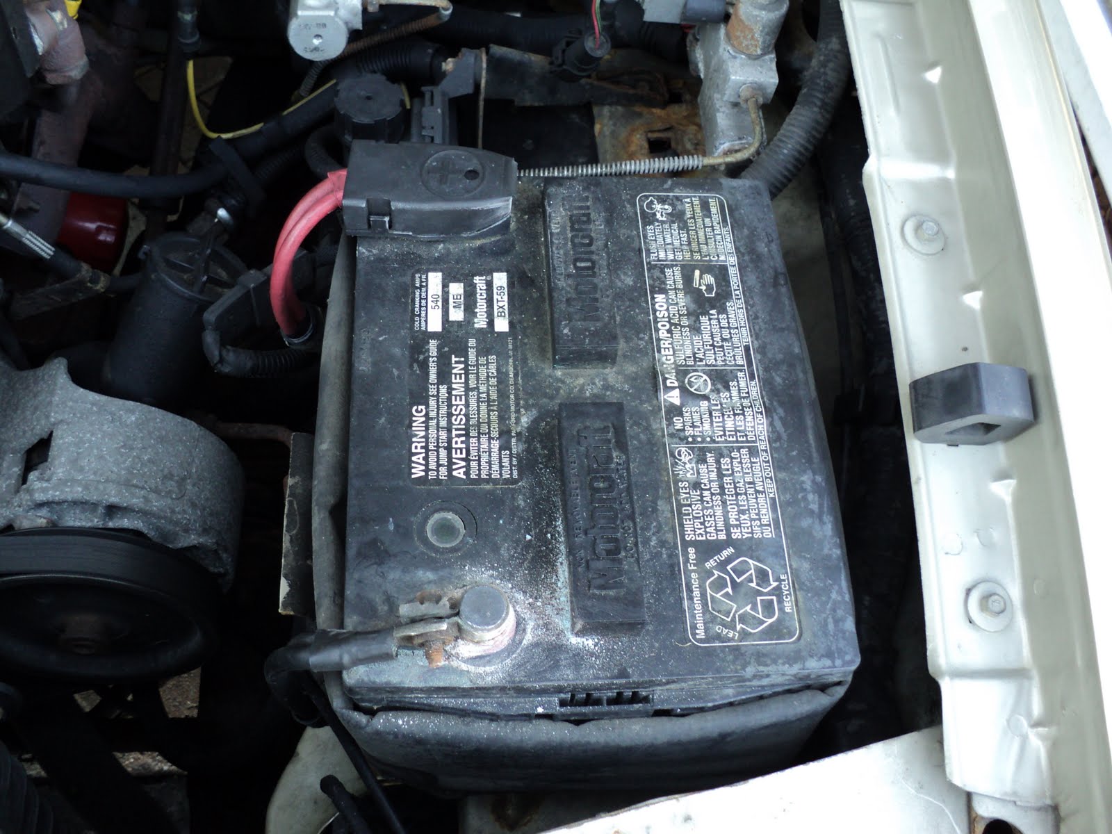 Rouge River Workshop: Battery Replacement -- 1999 Ford Ranger