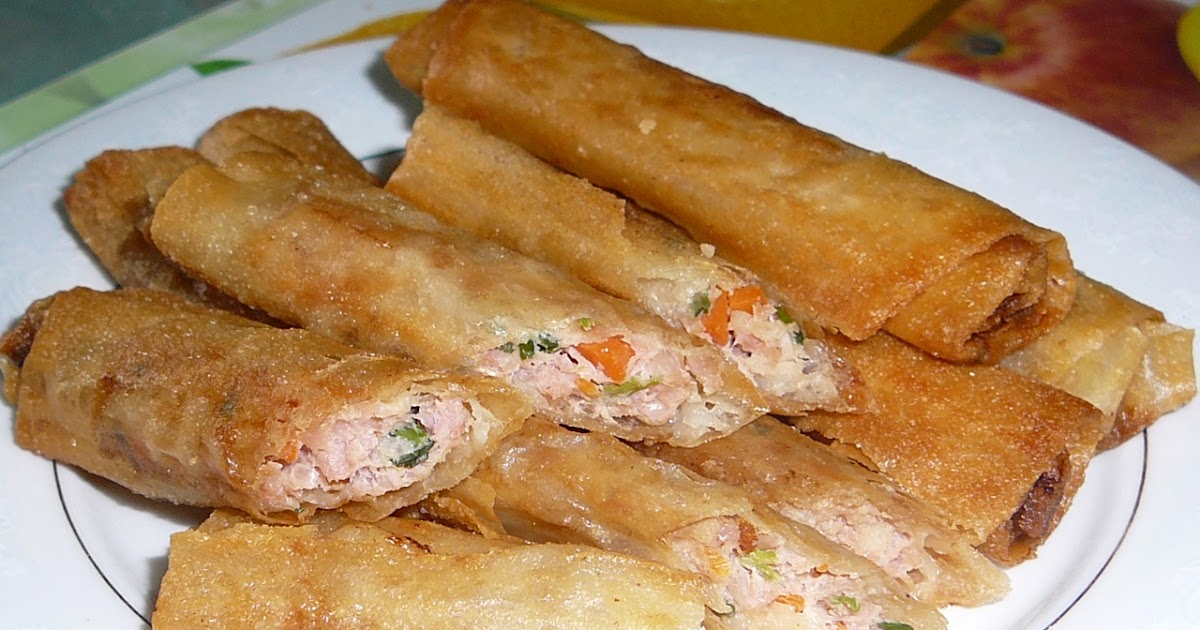 Lumpiang Shanghai, Fried Meat Roll