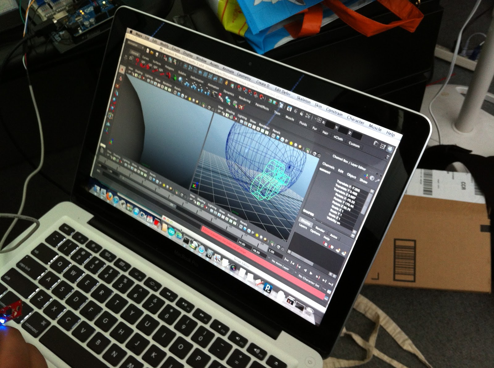 EastBay RC Maya Camera Control With ArduinoBased Sensors