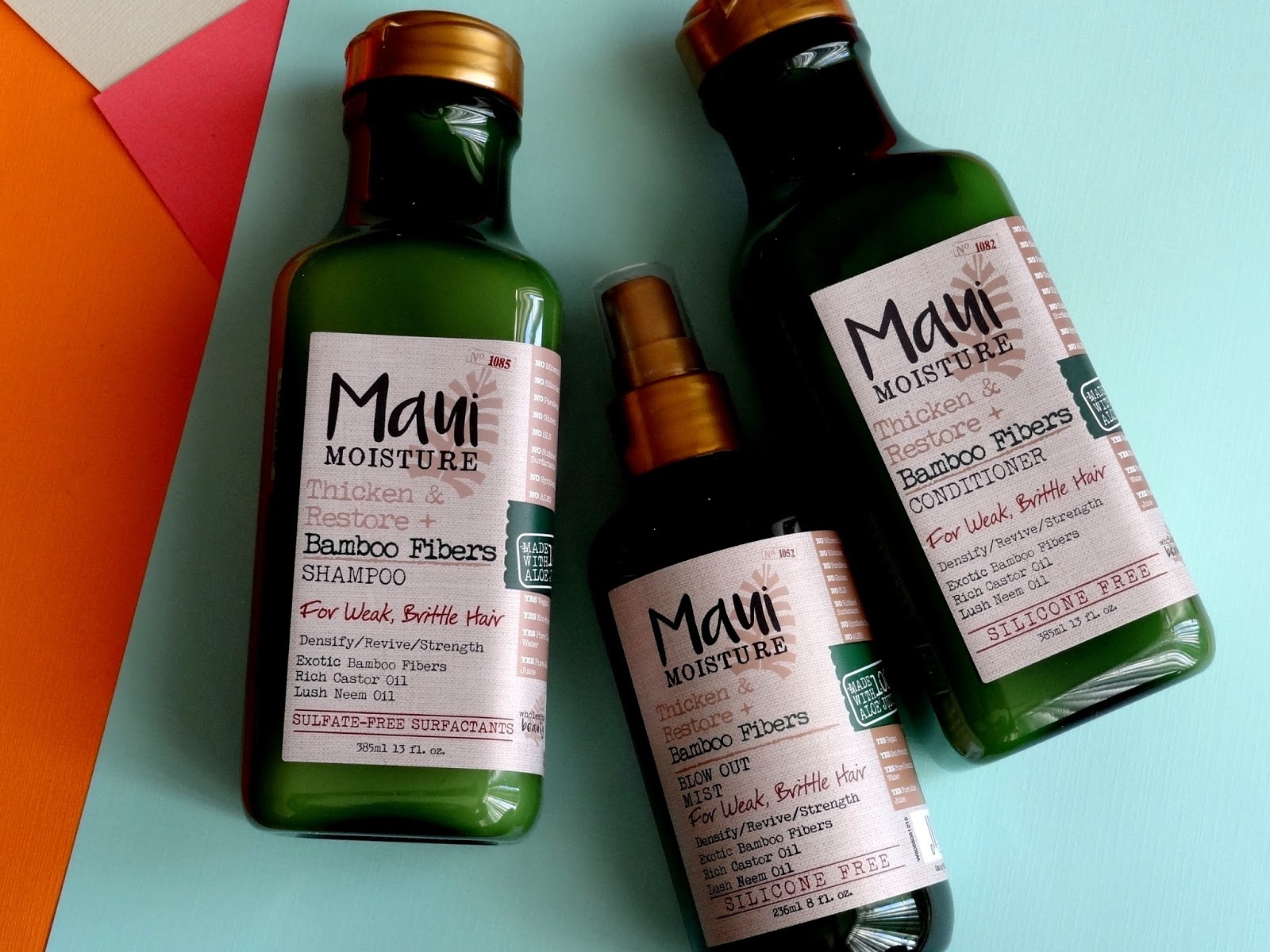 Makeup, Beauty and More Maui Moisture Thicken & Restore + Bamboo