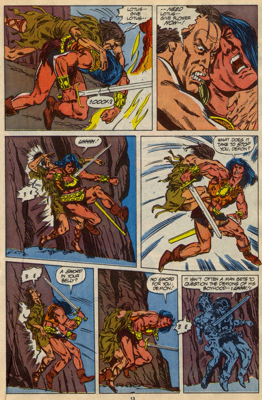 Read online Conan the Barbarian (1970) comic -  Issue #230 - 10