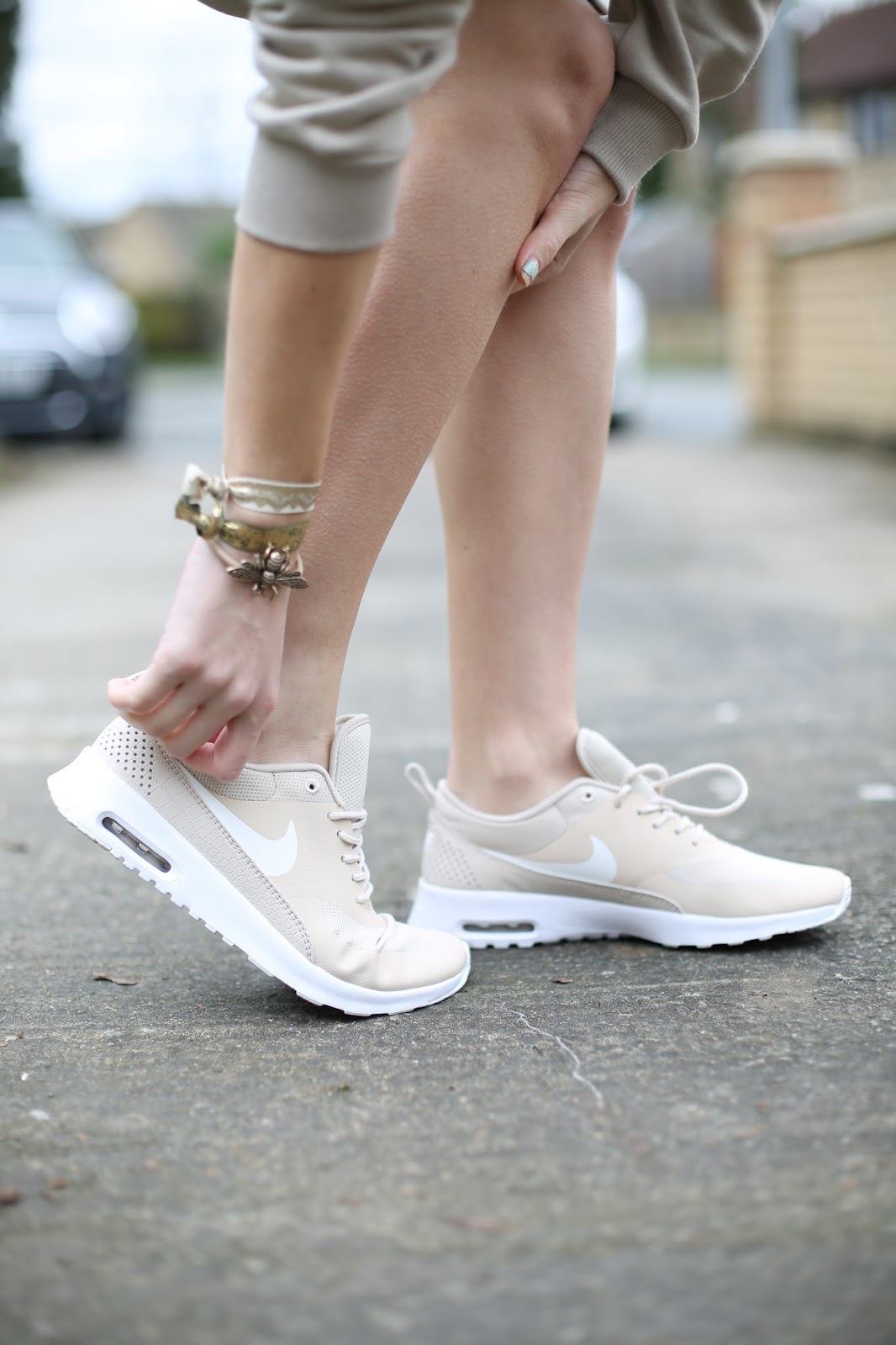 nude nike trainers