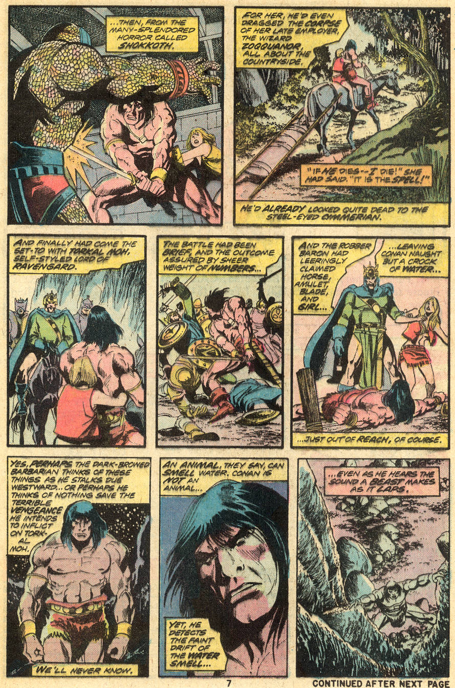 Read online Conan the Barbarian (1970) comic -  Issue #49 - 6