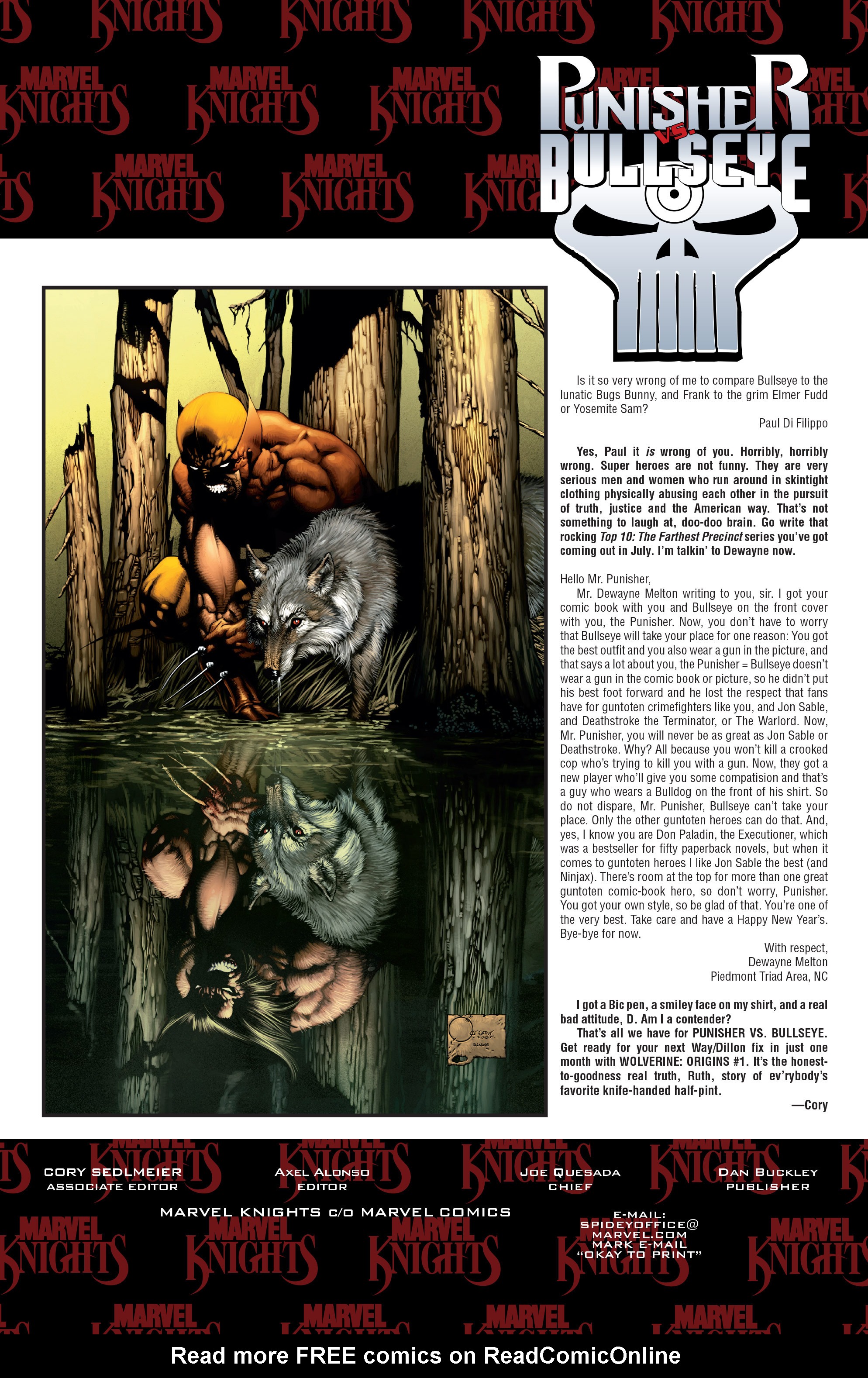 Read online Punisher vs. Bullseye comic -  Issue #5 - 25