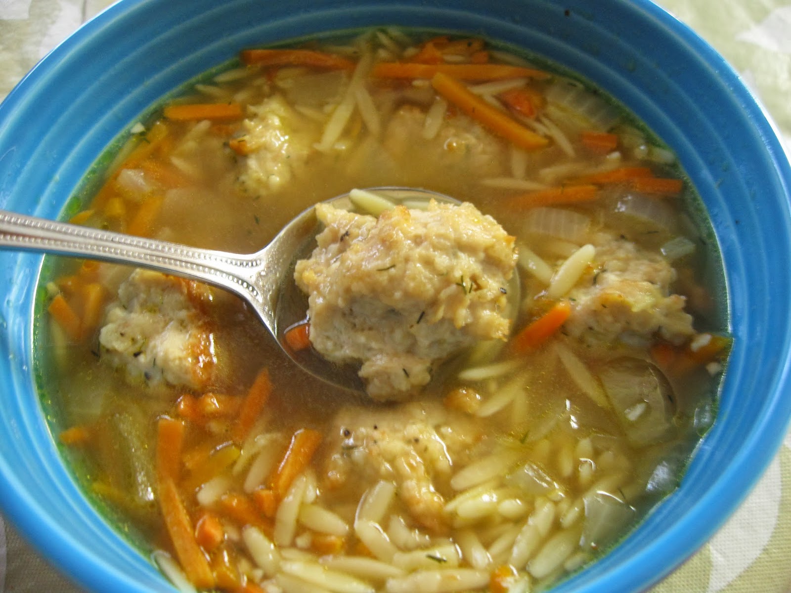 Taste and See God's Goodness Chicken Meatball Soup