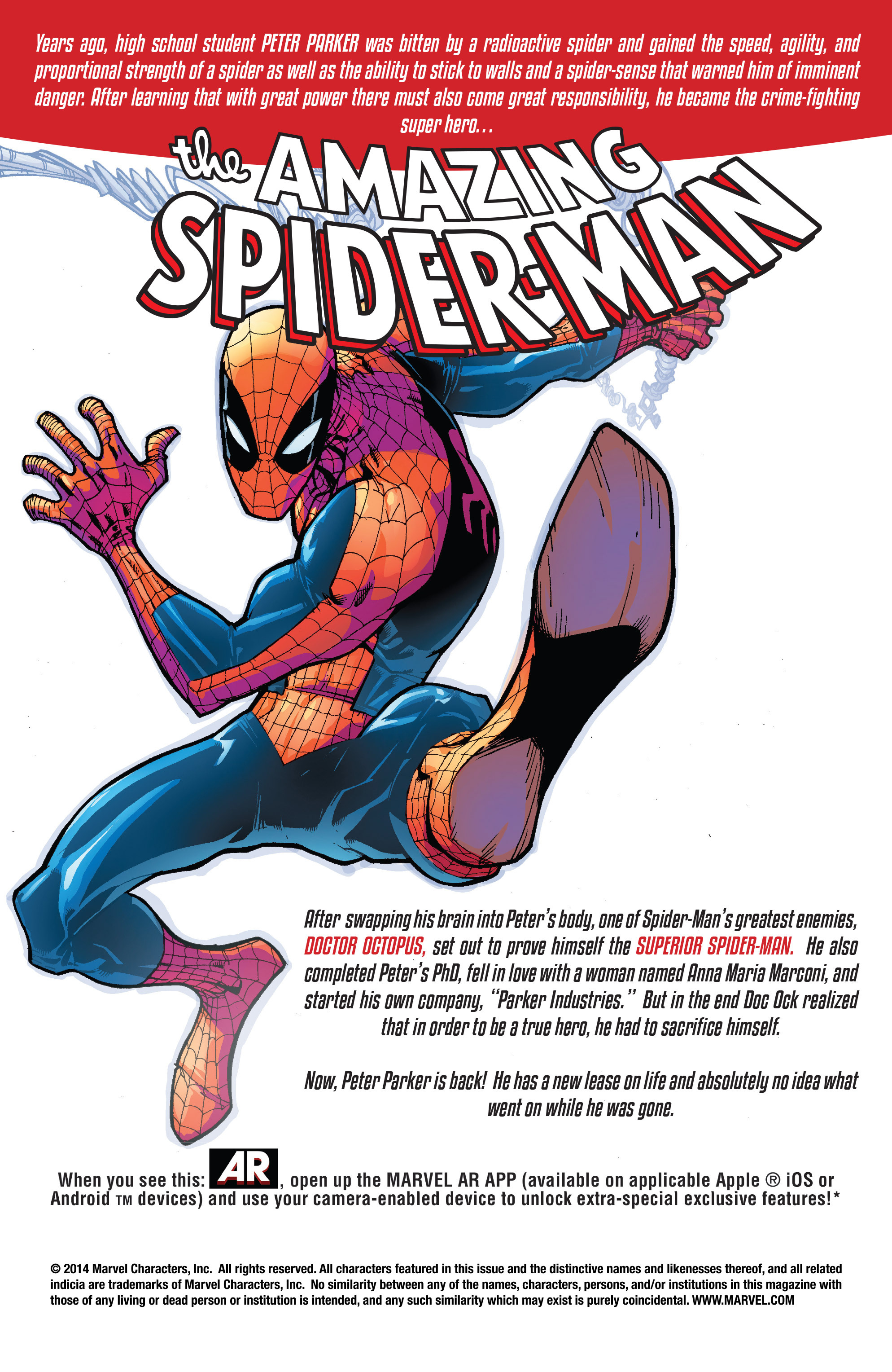 Read online The Amazing Spider-Man (2014) comic -  Issue #1 - 4