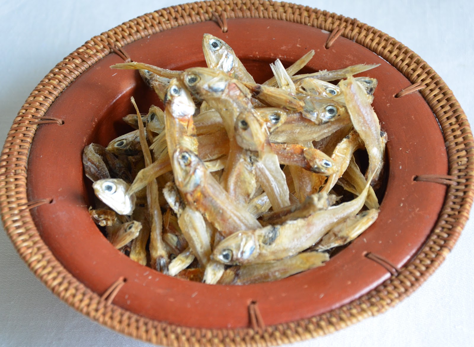 Indonesian Medan Food Dried Fish Sambal ( Sambal Ikan Asin )