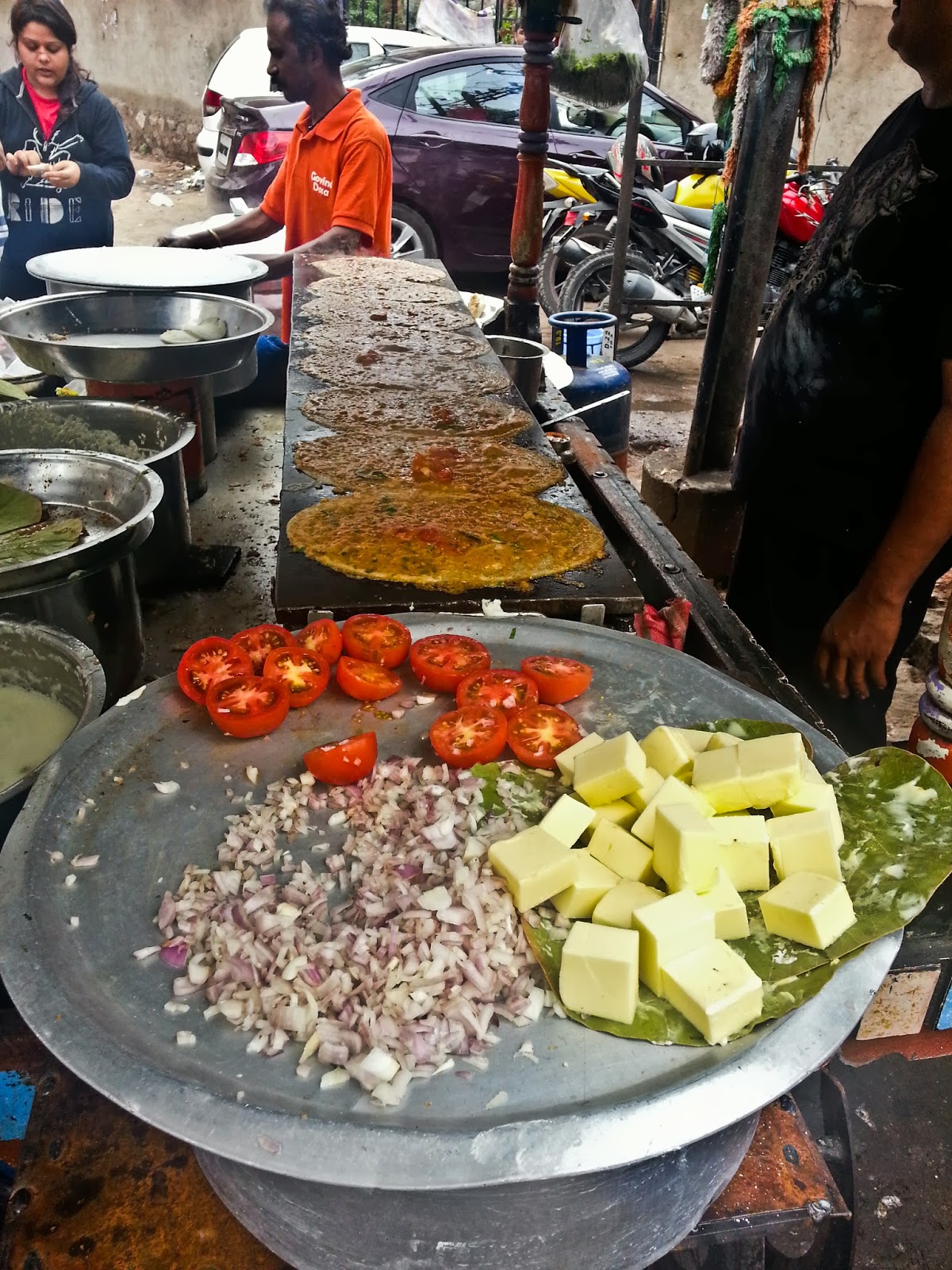 Hyderabad street food Govind Bandi