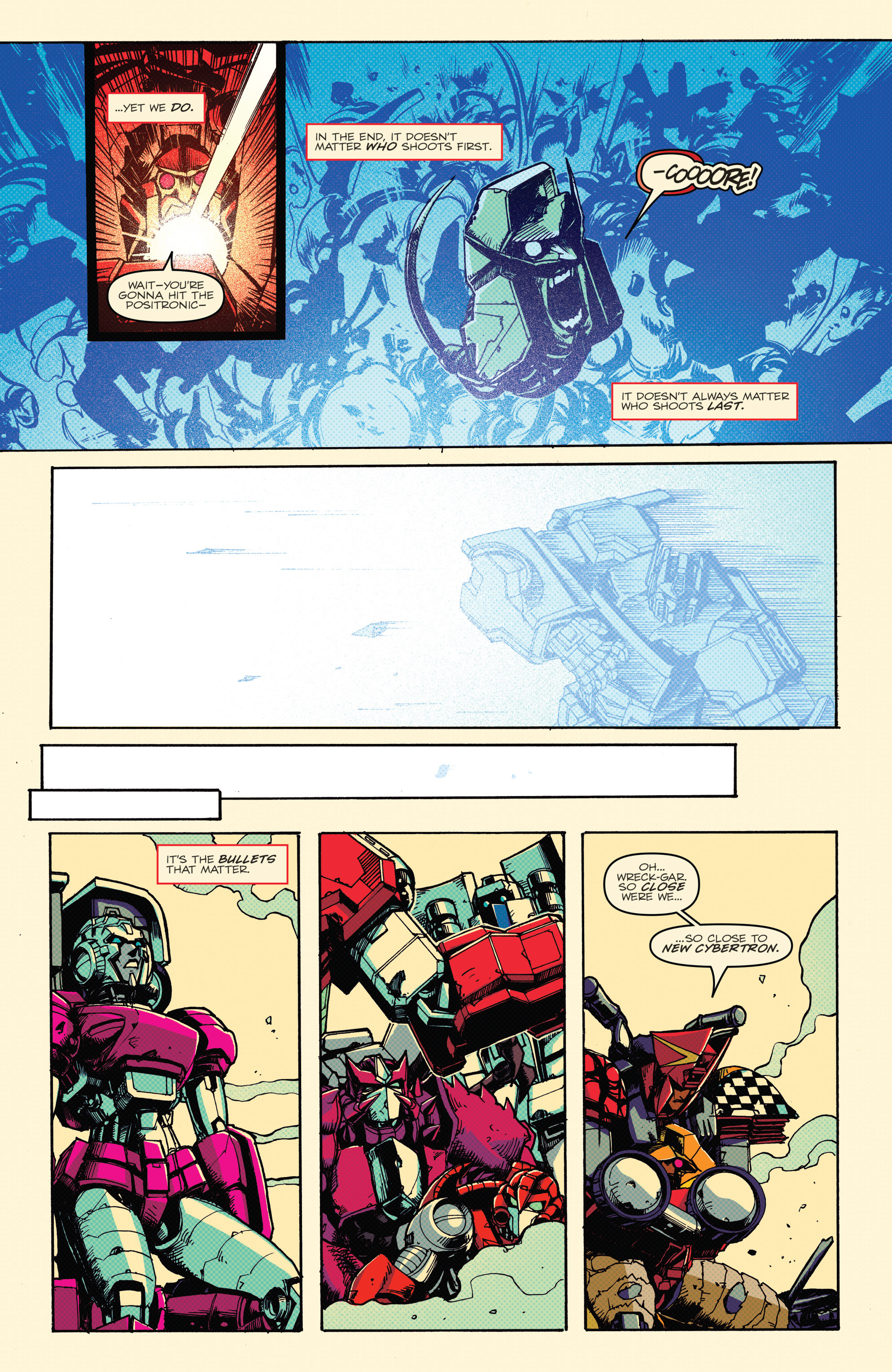Read online Optimus Prime comic -  Issue #6 - 14