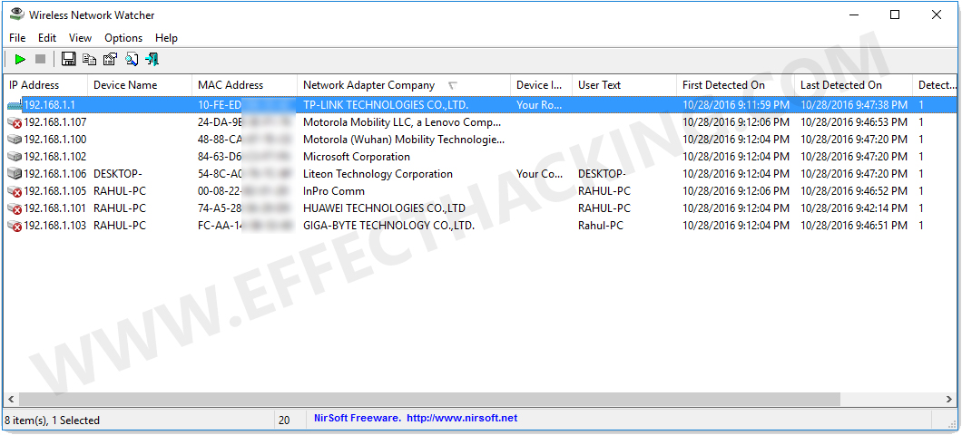 wireless network watcher wireless network watcher