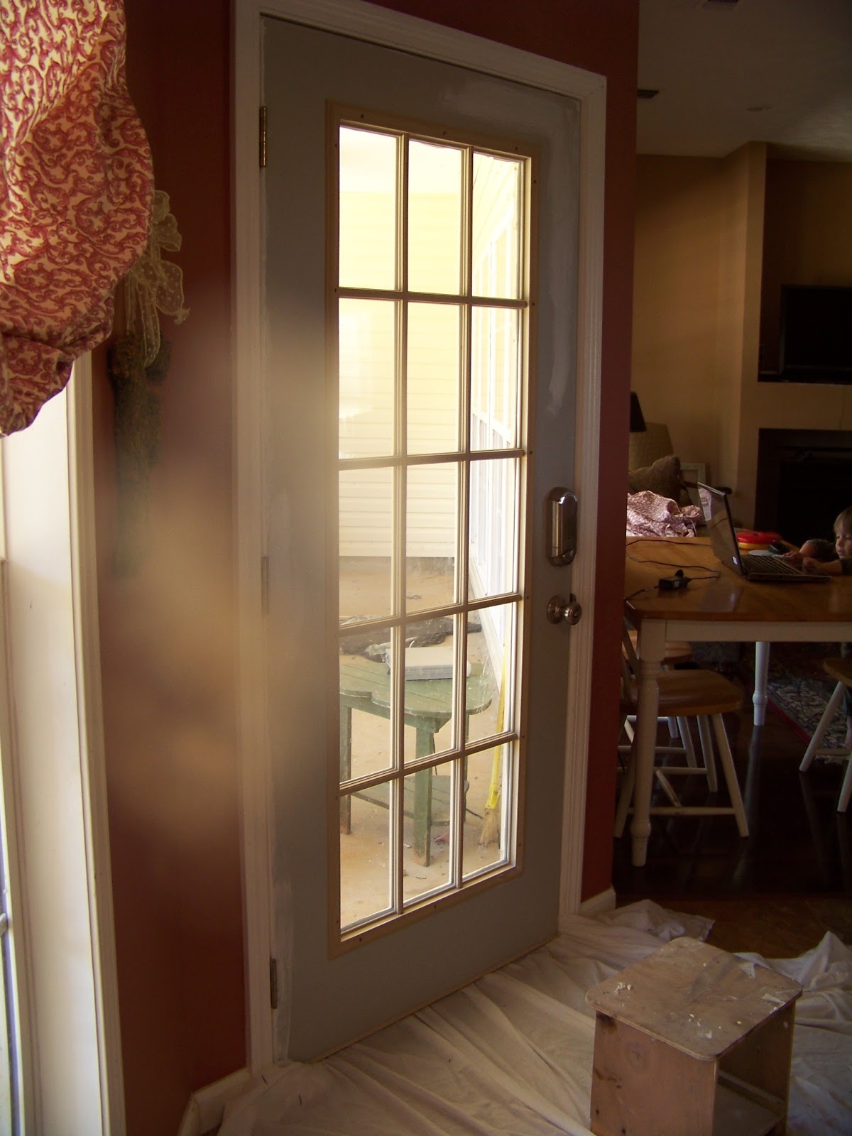 The Ferrell Boys and Me . . . Makeover Monday Patio Door Finally