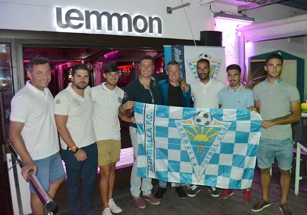 La discoteca Lemmon Marbella se suma a los patrocinadores del Marbella FC
