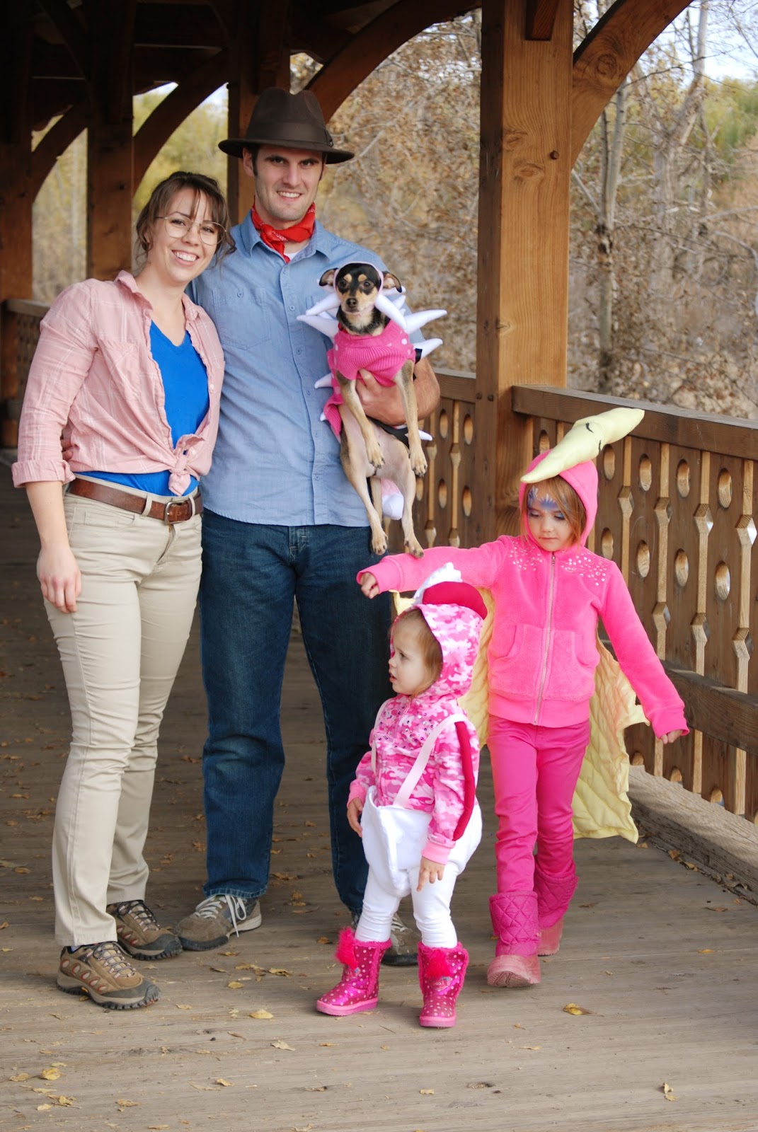 Jurassic Park Family Halloween Costumes Tutorial Designs by TiffanyCo