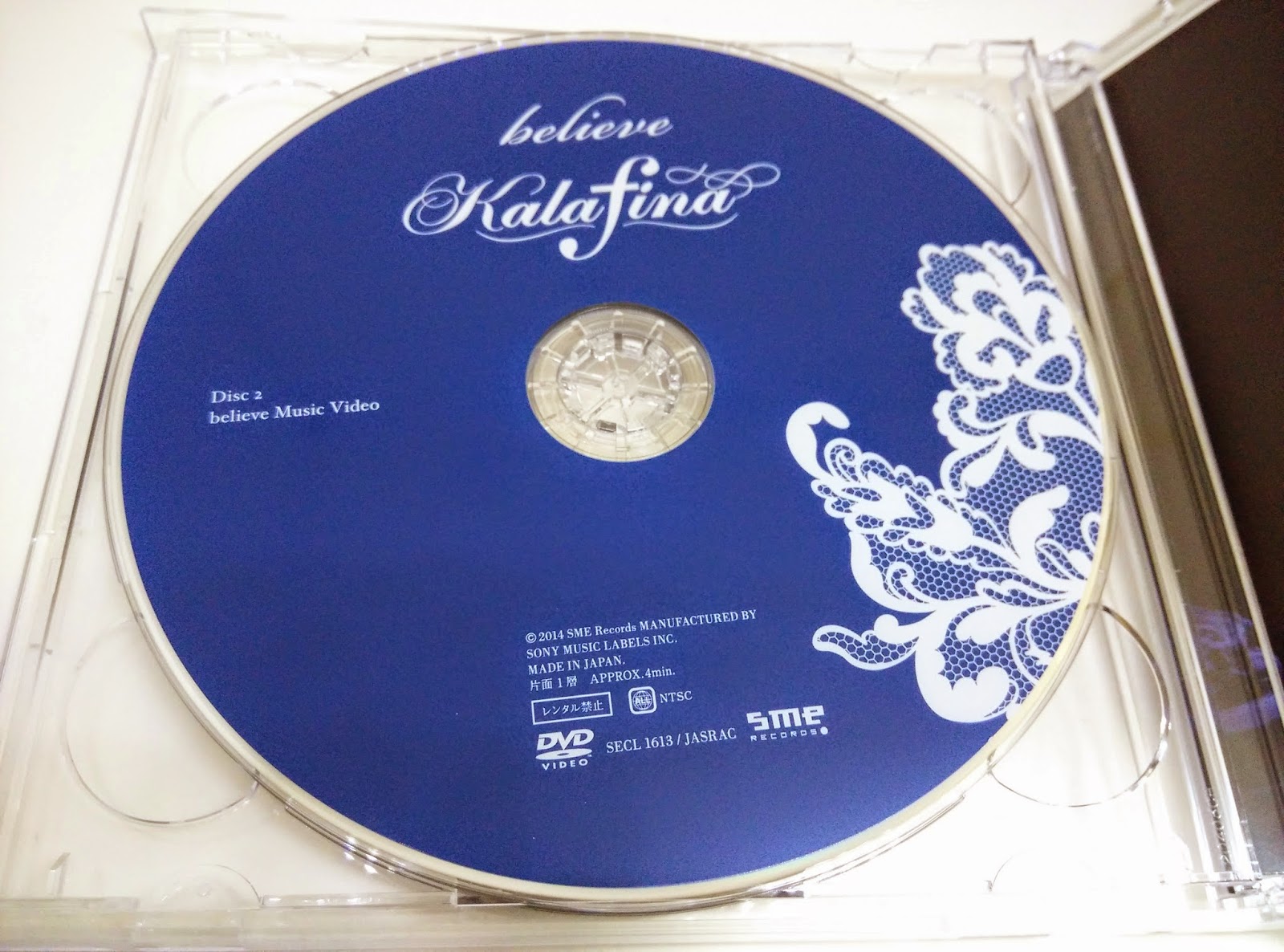 Just Me Kalafina Believe Fate Stay Night Unlimited Blade Works Single Un Boxing