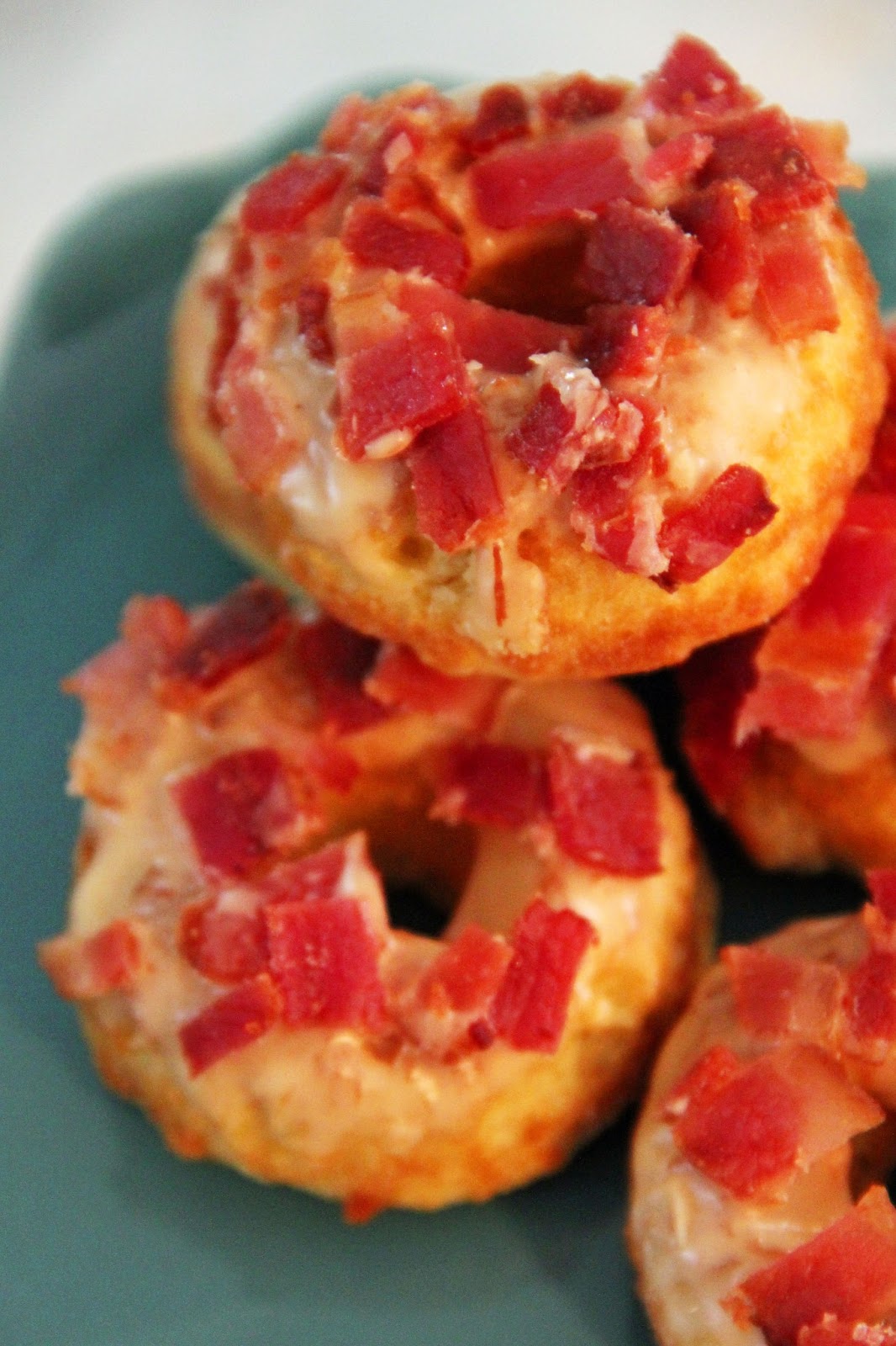 Jo and Sue Baked Maple Bacon Donuts