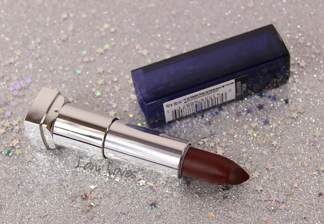Maybelline Loaded Bolds Lipstick - Chocoholic Swatches & Review
