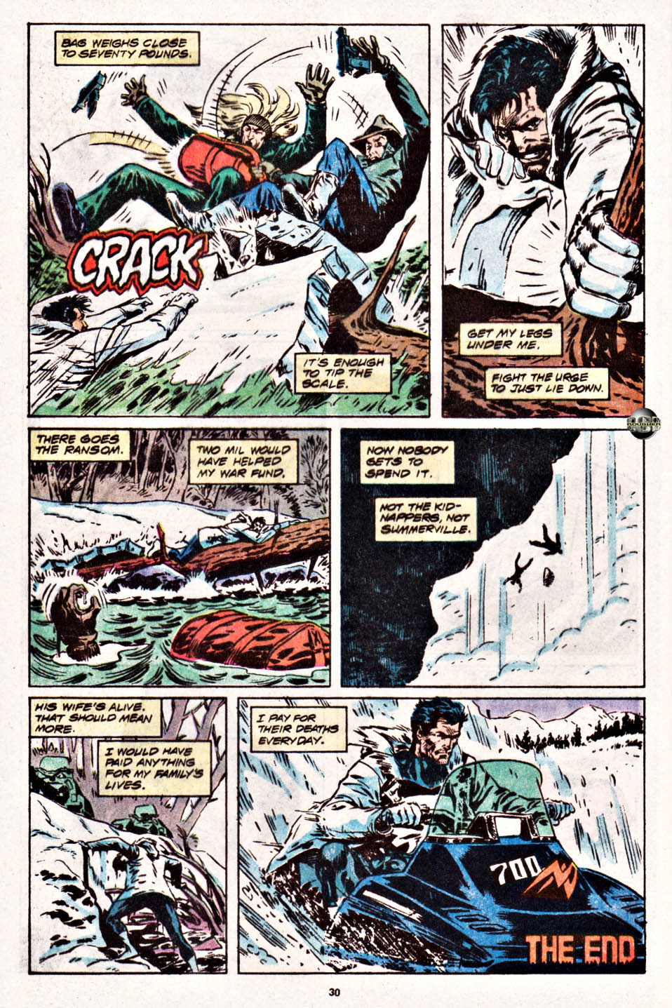 Read online The Punisher (1987) comic -  Issue #49 - Death below Zero - 23