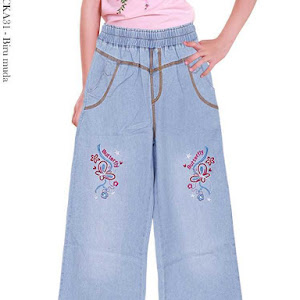 Celana Kulot Jeans Anak