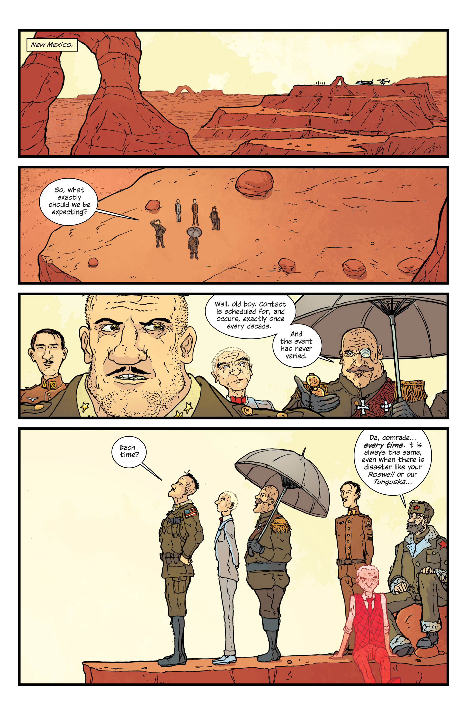 Read online The Manhattan Projects comic -  Issue #4 - 4