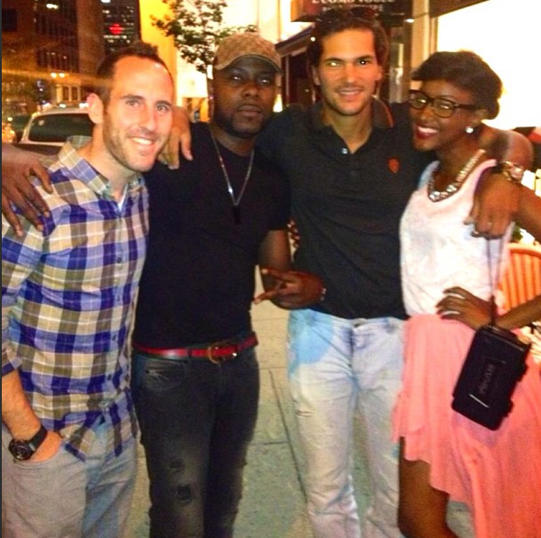 José Theodore, NHL Goalie José with Chuck Comeau on July 12, 2013