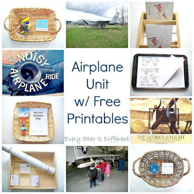 Airplane Unit with Free Printables