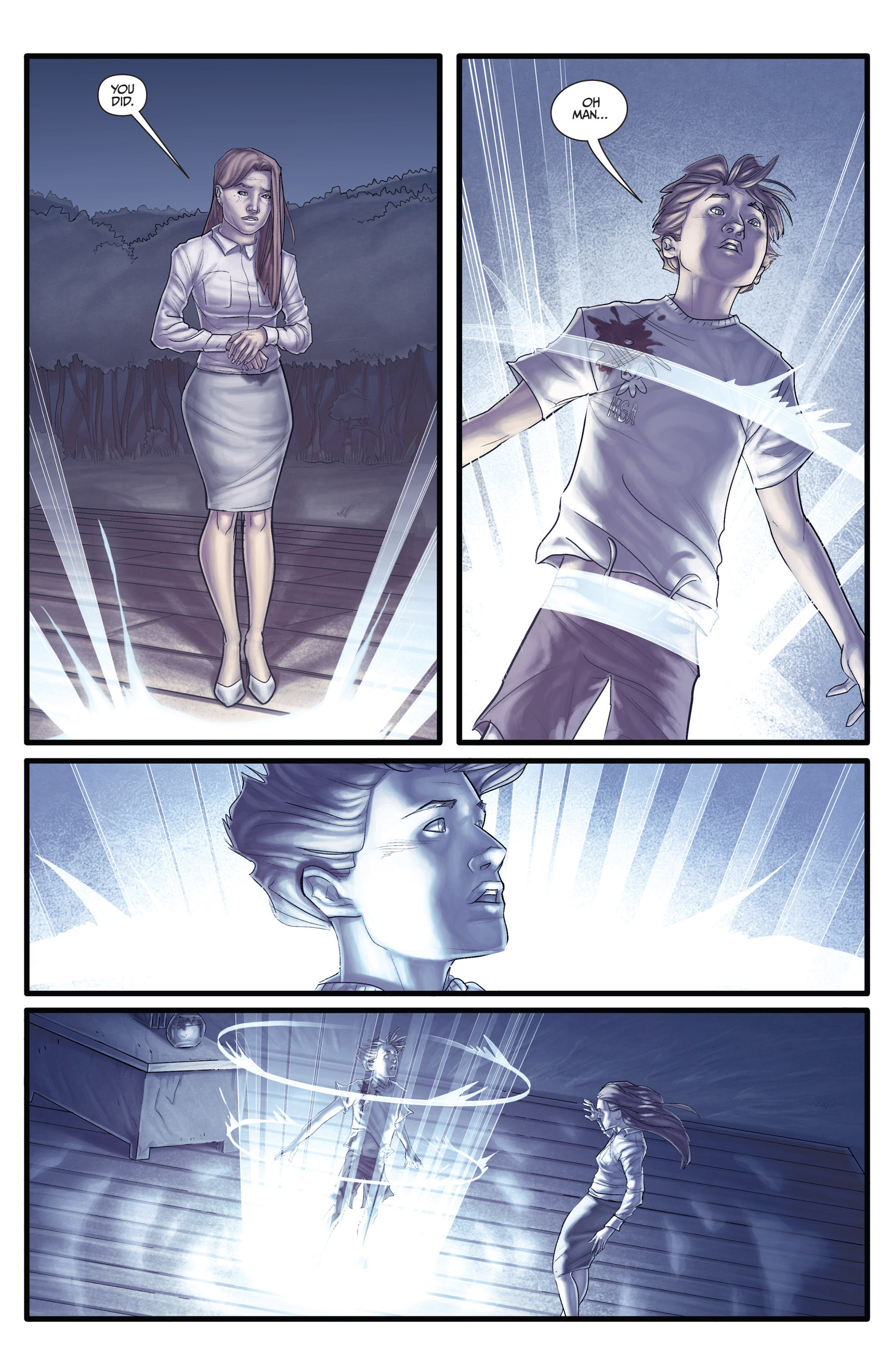 Read online Morning Glories comic -  Issue #25 - 36