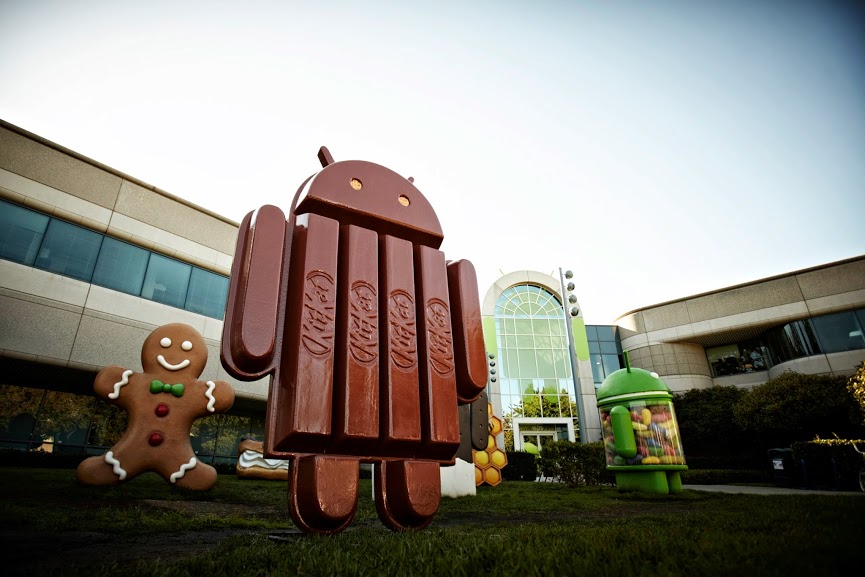 Android KitKat - imagem retirada do perfil do Sundar Pichai (Google+)