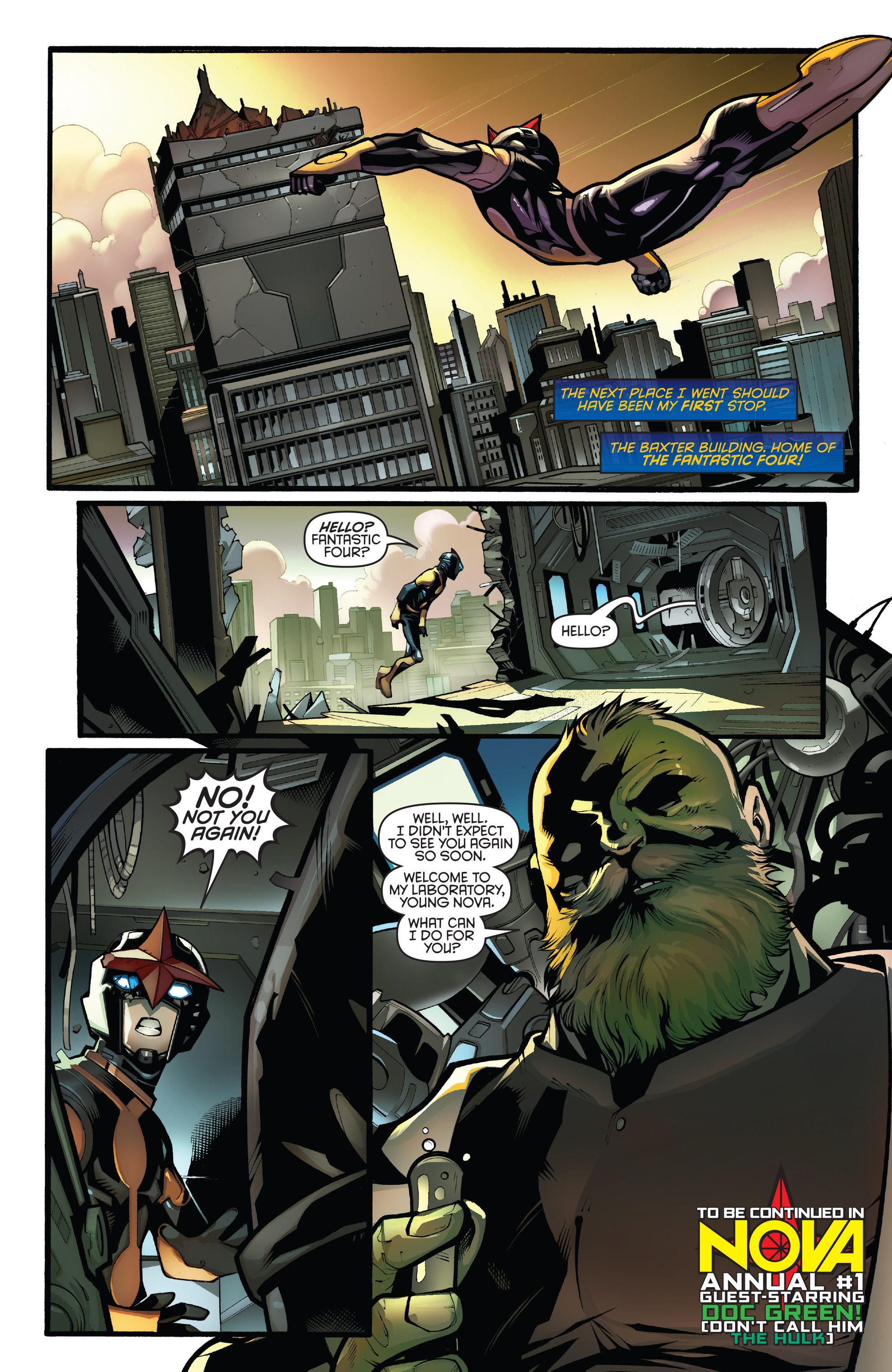 Read online Nova (2013) comic -  Issue #27 - 22