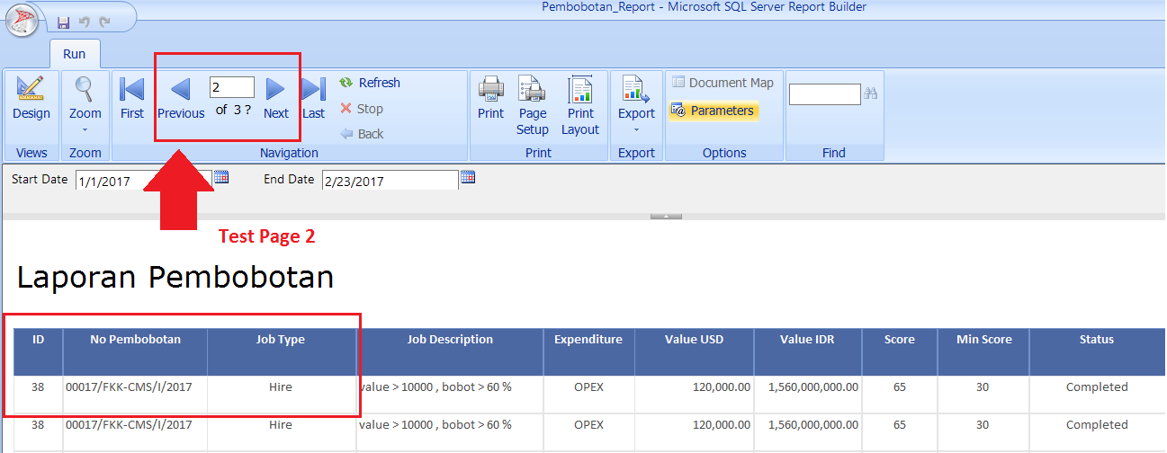 Repeat Tablix Headers To Each Page In SSRS