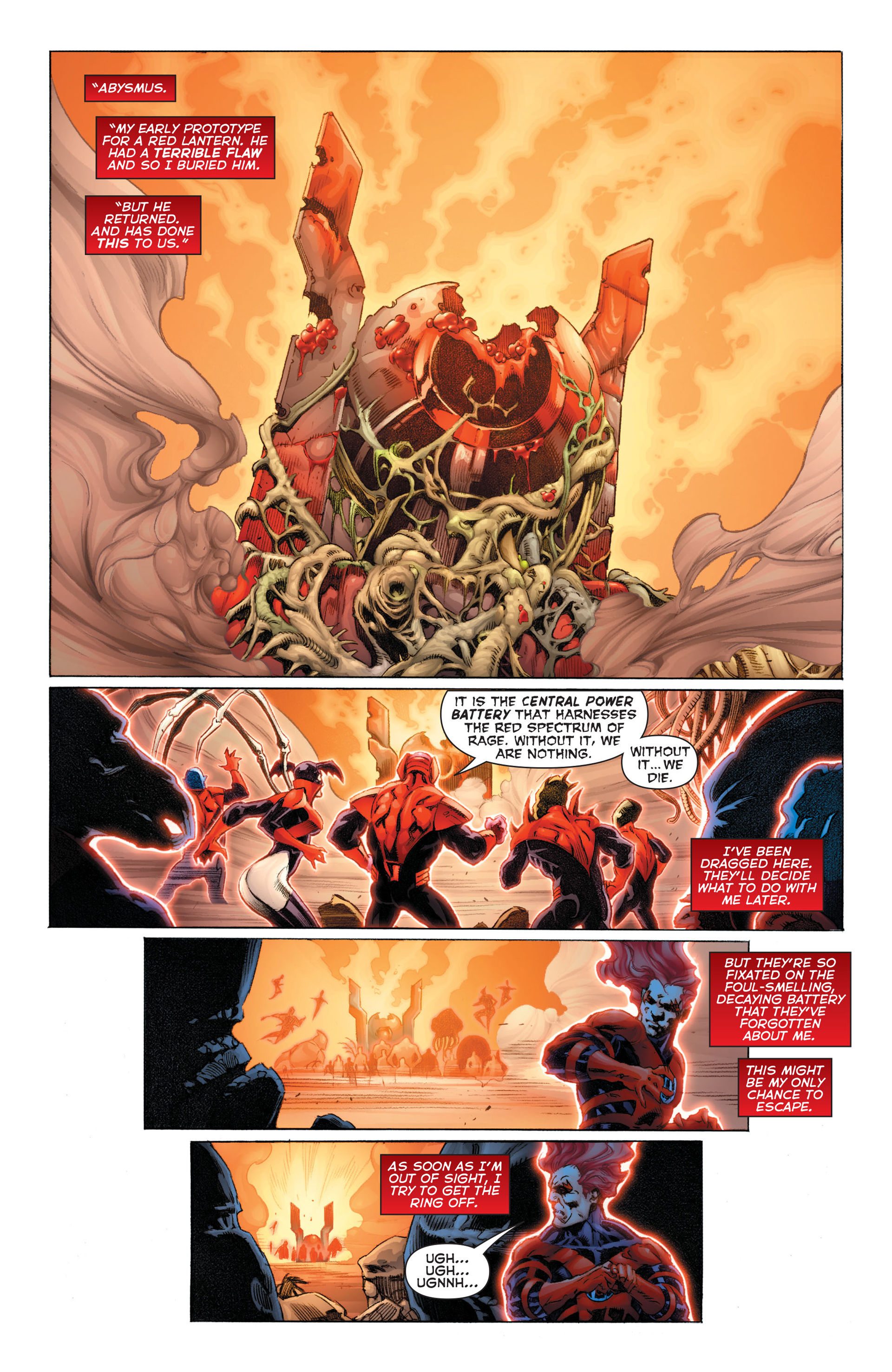 Read online Red Lanterns comic -  Issue #9 - 11