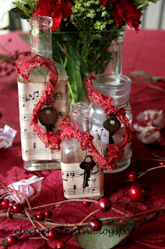 Eclectic Red Barn: Decorating old bottles