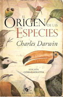 Portada del libro el origen de las especies para descargar en pdf gratis